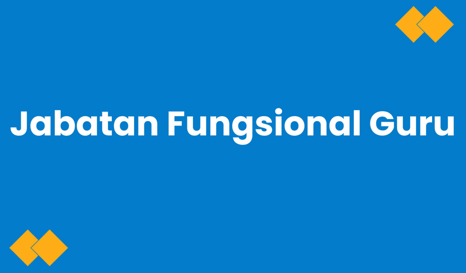 Jabatan Fungsional Guru: Pengertian dan Syarat Kenaikan Pangkat – Dunia